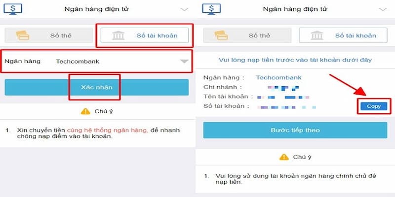 Quên Điền Ghi Chú Nạp Tiền 69VN - Hướng Dẫn Cách Xử Lý